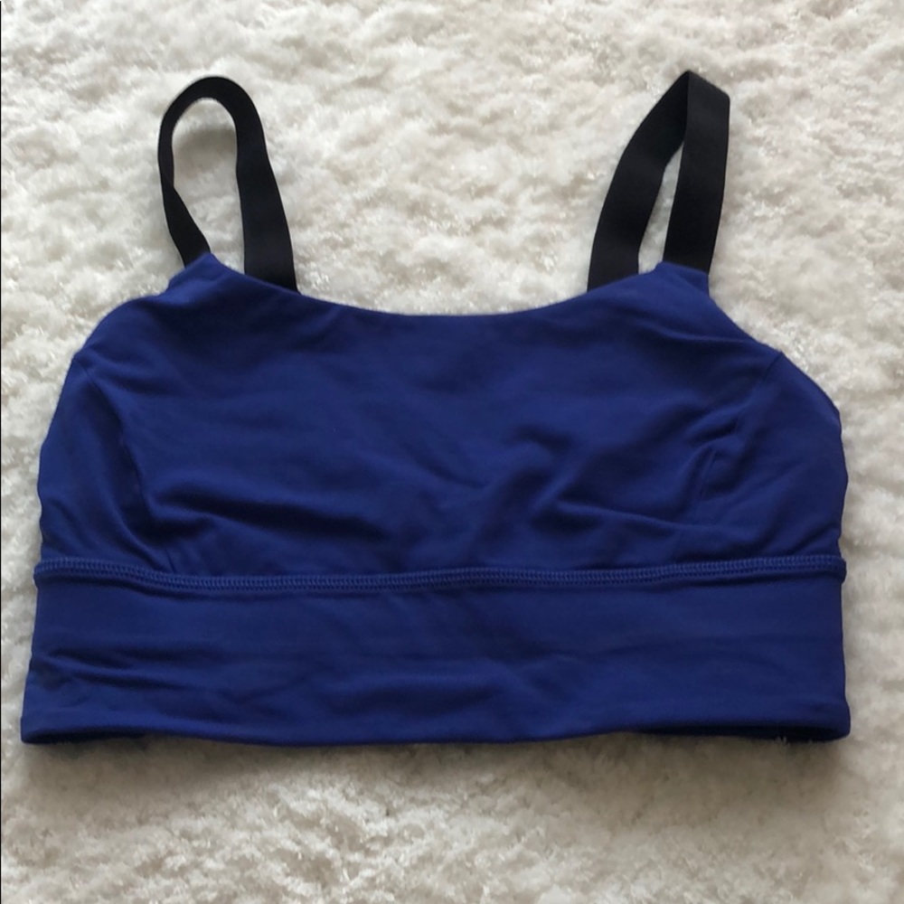 Blue Lululemon sports bra!!